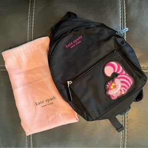 Kate Spade Cheshire Cat Disney Backpack NWOT